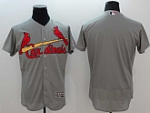 St. Louis Cardinals Customized Men's Gray Flexbase Collection Stitched Baseball Jersey,baseball caps,new era cap wholesale,wholesale hats